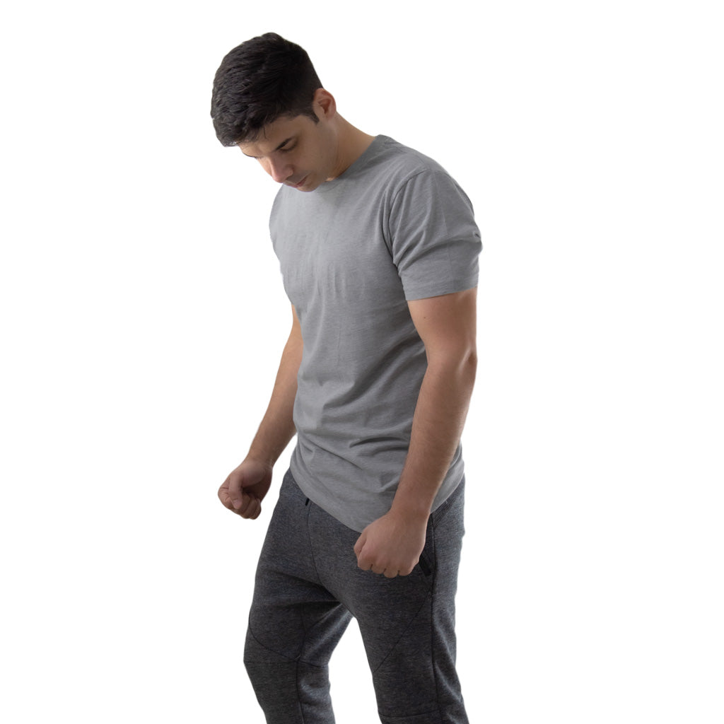 Invisible Message Men Plus Size Workout Tee I Hate Running