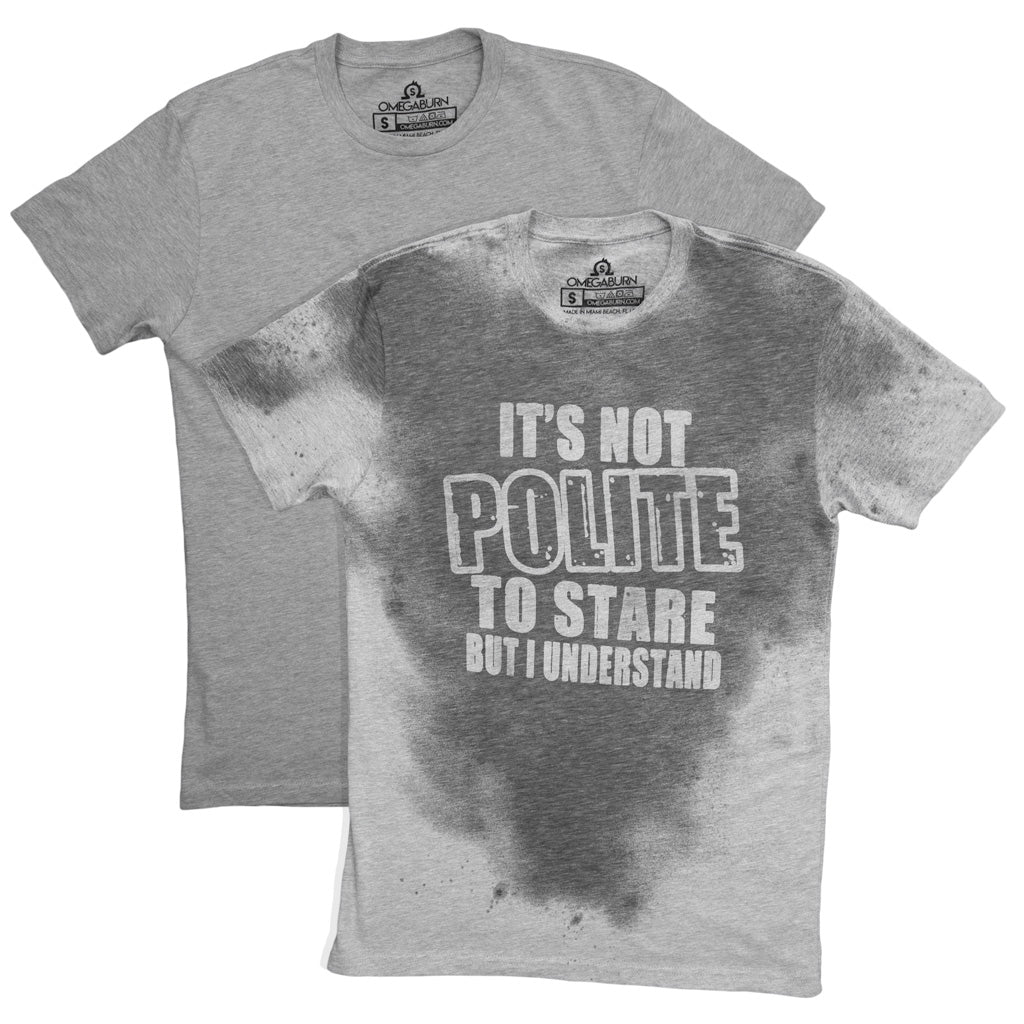Funny Invisible Message Sweat Activated Workout Tee