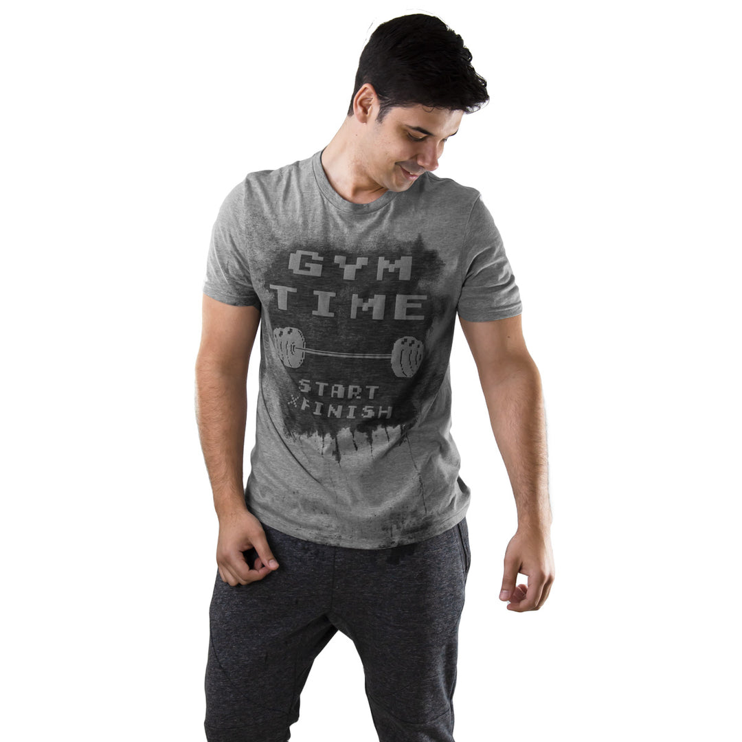 Sweat Activated Grey Tshirt for Men