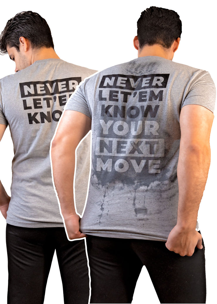 sweat activated shirt by omegaburn never letem know your next move
