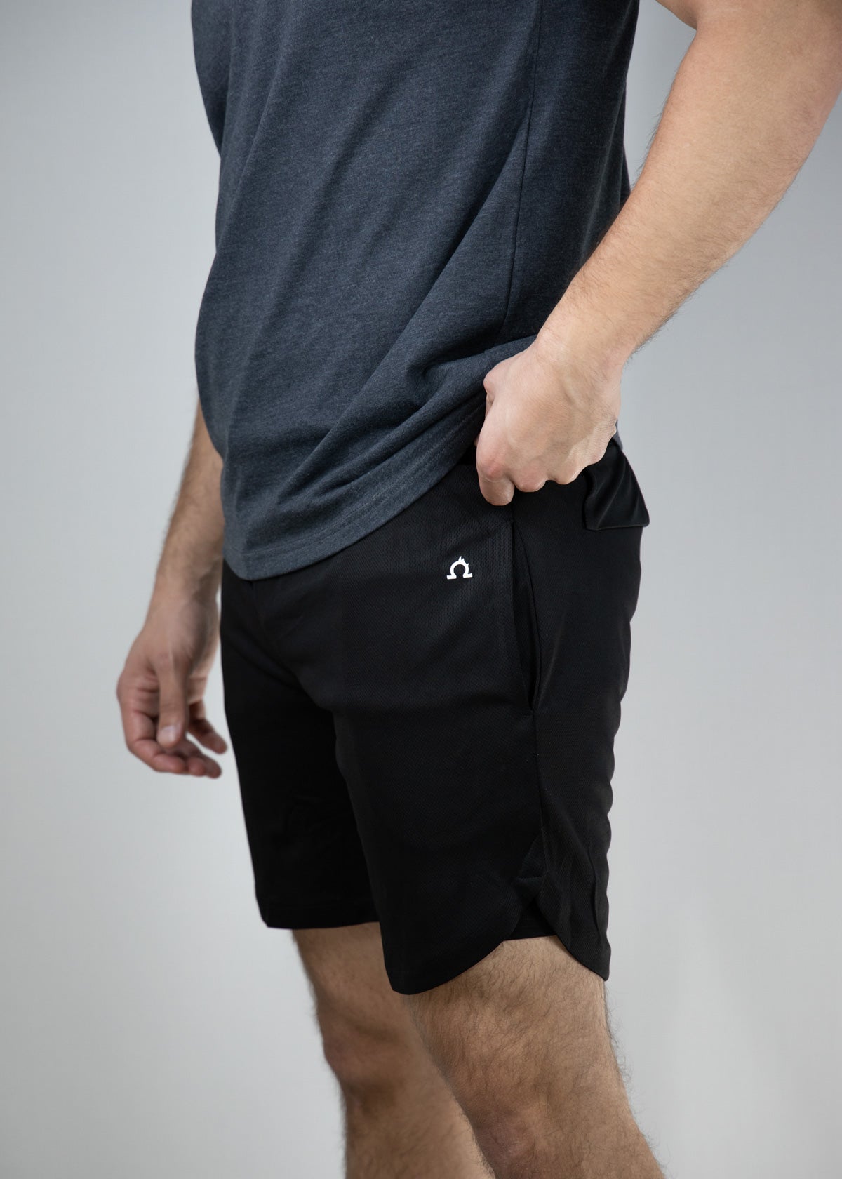 Double layer workout on sale shorts