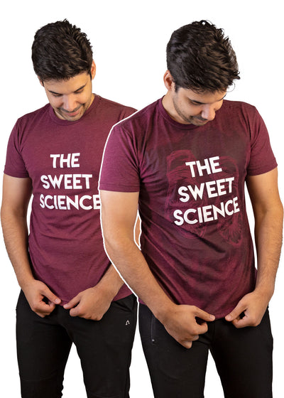 the sweet science boxing shirt with invisible message
