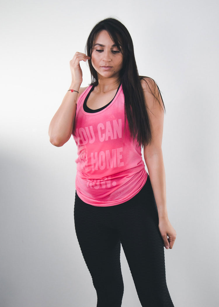 You can go home now Hidden message cool gym tank top 